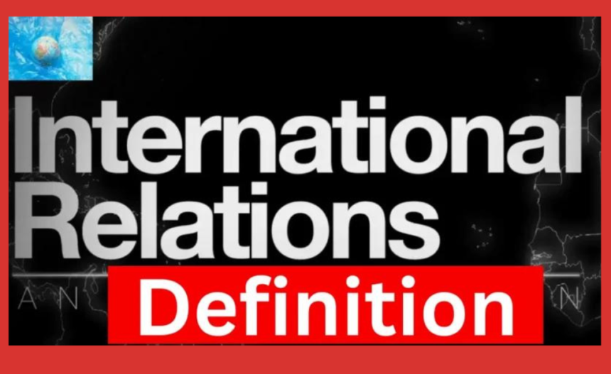 What is international politics definition